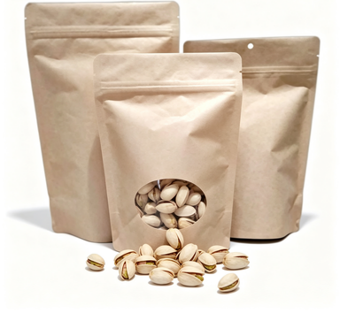 Stand Up Kraft Paper Bag For Nuts Stand Up Kraft Paper Bag For Nuts