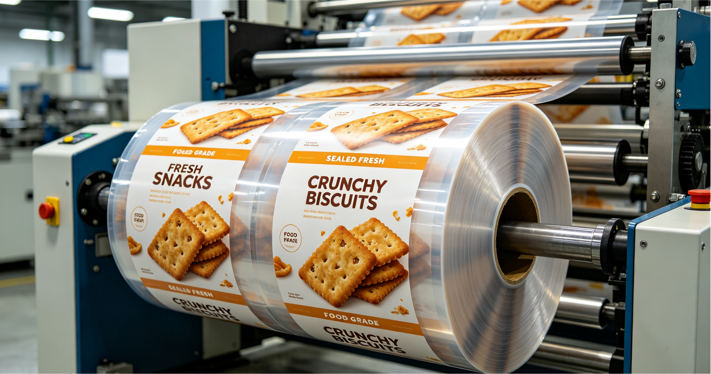 Food packaging plastic roll films Food packaging plastic roll films