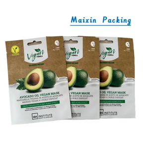 Maixin Laminated Aluminum Foil Bag Cosmetics Facial Mask Bag