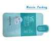 Customized Plastic Packaging Skin Care Facial Care Special Shaped Bags Matte Cosmetic Mask Bag