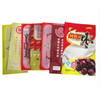 Customizable Standing Wave-Shaped Zipper Food Bags