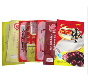 Customizable Standing Wave-Shaped Zipper Food Bags