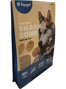 Flat Bottom Bags with Kraft Paper and Biodegradable Materials (materials can be chosen) Bags Used for Pet Food