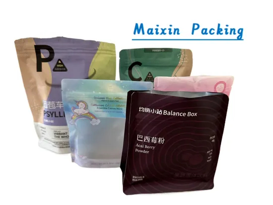 Plastic Bags Coffee Food Packing Ziplock Bag Pet Food Biodegradable Bag