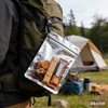 Flat Bottom Food Bag with Resealable zip