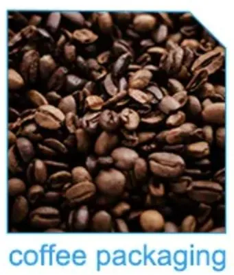 Food Packaging Custom Printed Plastic Cookies Coffee Snack Roll Aluminum Film