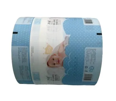 Food Packaging Custom Printed Plastic Cookies Coffee Snack Roll Aluminum Film