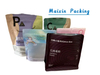 Customizable Standing Wave-Shaped Zipper Food Bags