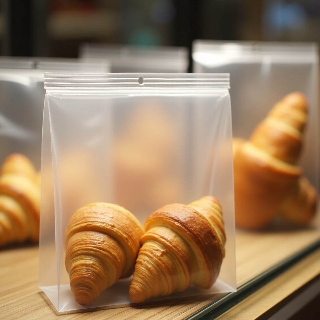 Frosted Plastic Food Bag Frosted Plastic Food Bag