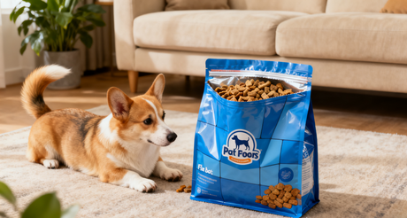 Flat Bottom Bag for Pet Food Packaging.png