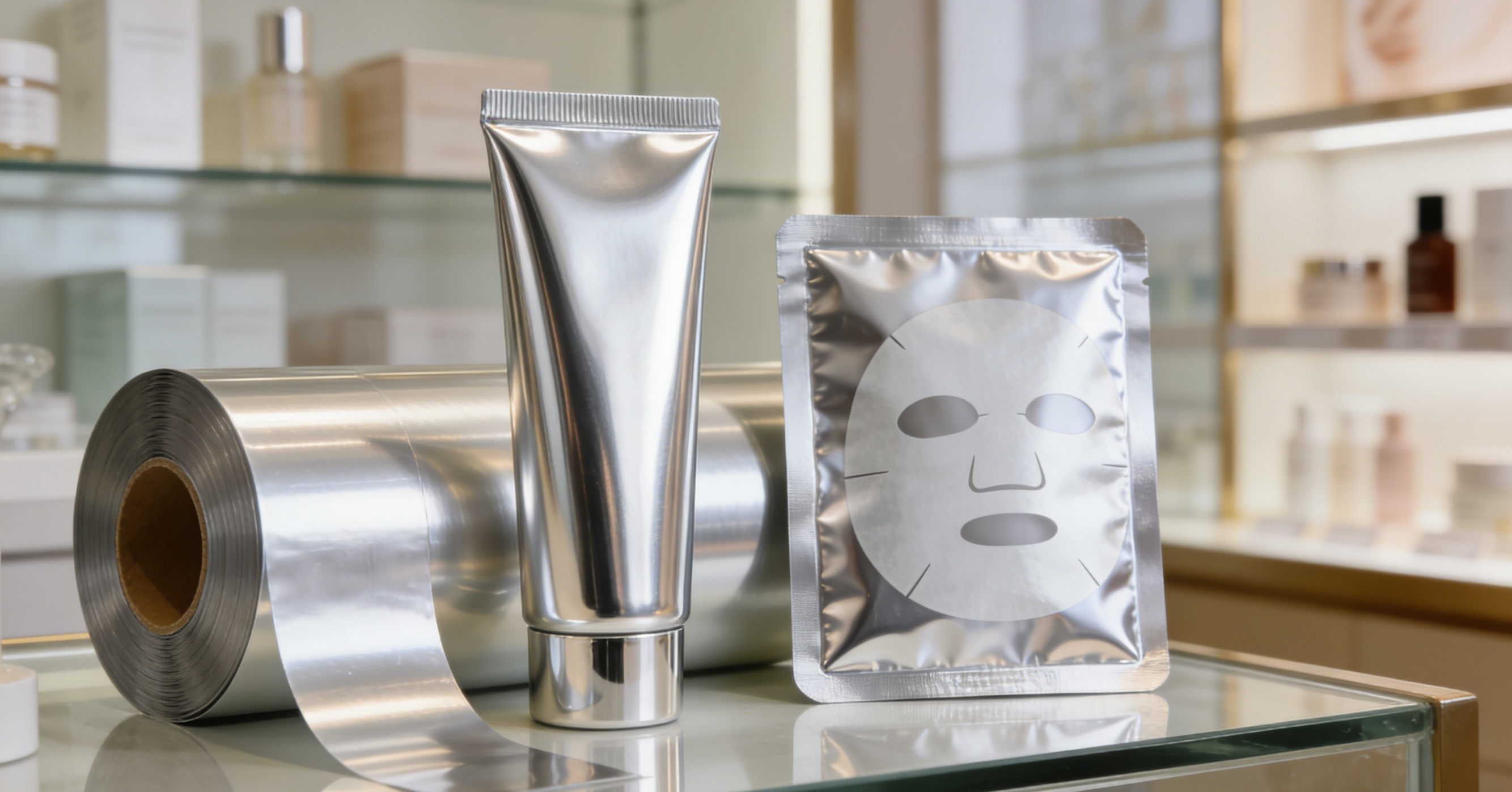 aluminum roll films for facial mask