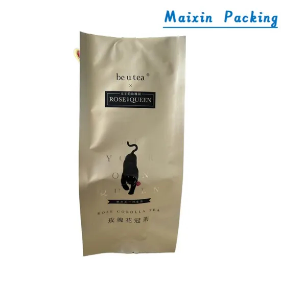Maixin Customized Aluminum Stand up Coffee Ketchup Food Tea Packaging Bags