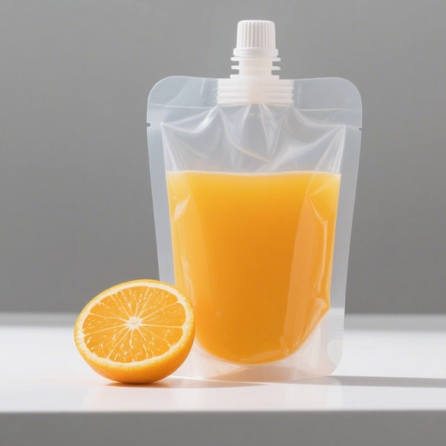 Custom-Sized Plastic Spout Pouch