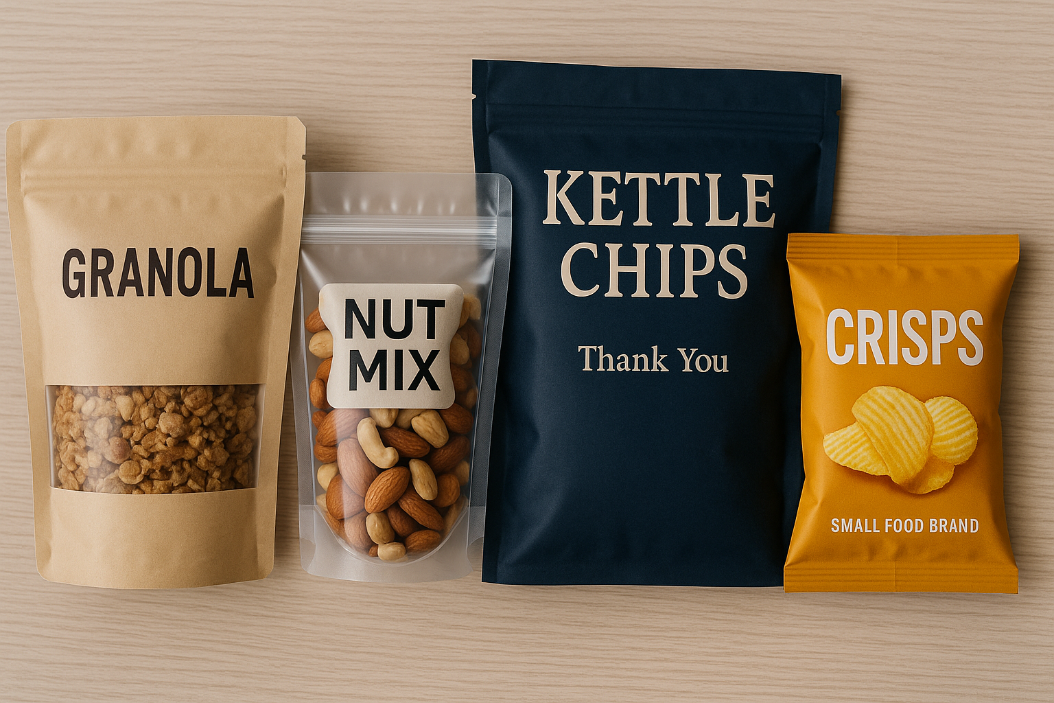 Food Packaging Bags: Keep Your Bakery Products Fresh & Stylish