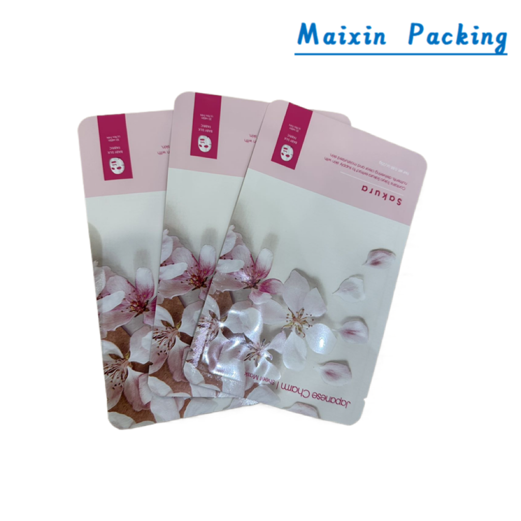 Charcoal mask sachet
