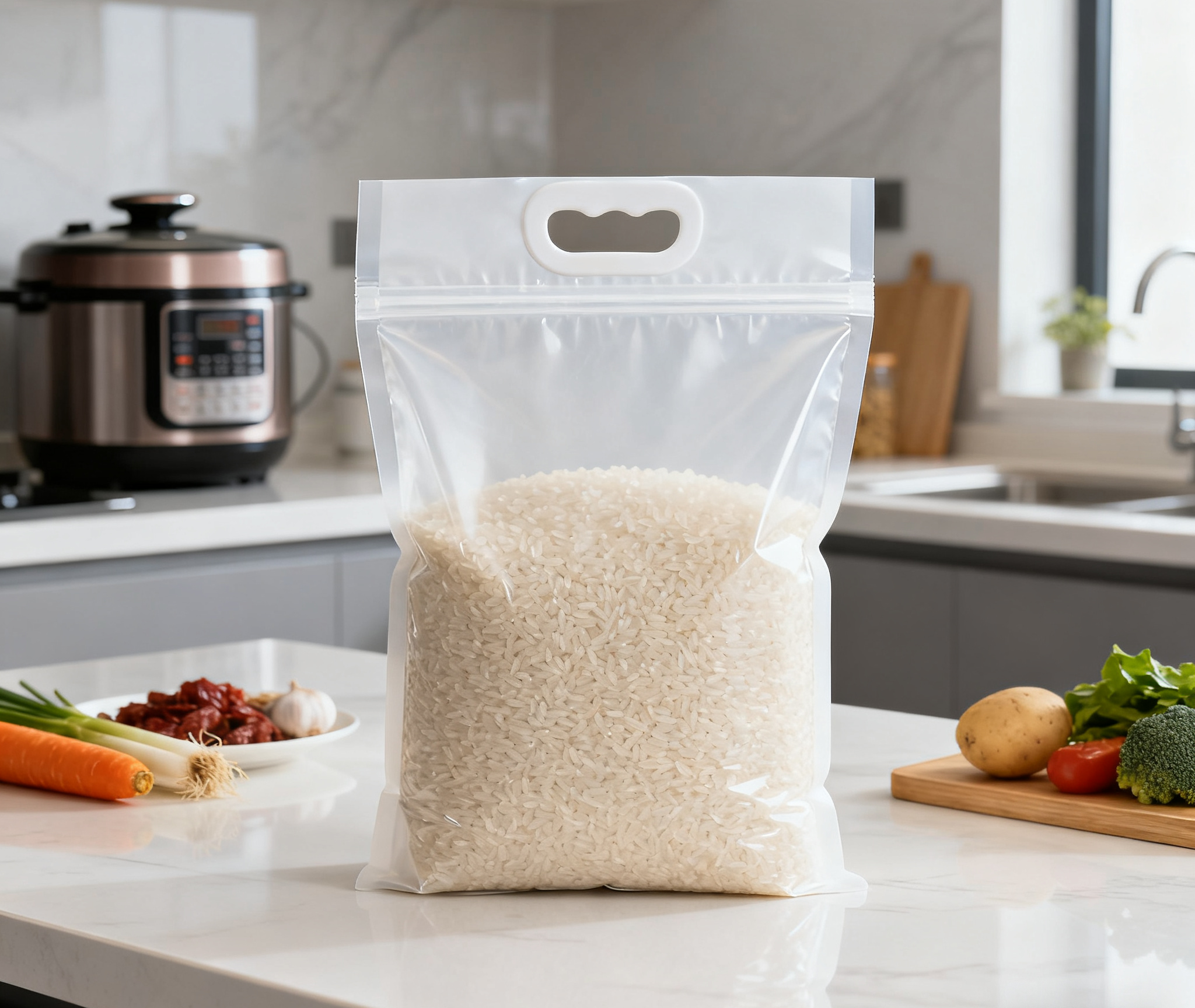 Rice bag with PP
