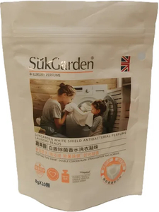 Stand up Zipper Bag with Aluminium Used for Laundry Product
