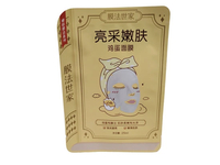 Protective Stylish Flexible Aluminum Foil Facial Mask Packaging Bag with Sharp Corner