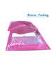 Beauty Die Cut Shape Aluminum Foil Bag Cosmetics Facial Mask Bag