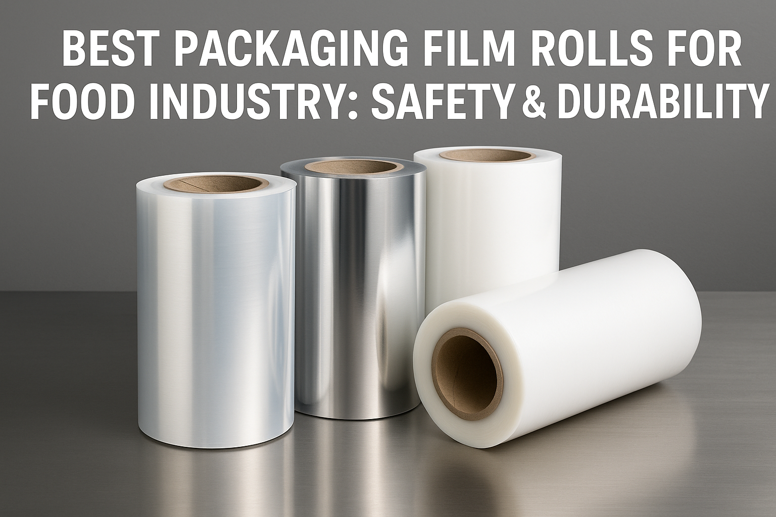Best Packaging Film Rolls for Food Industry: Safety & Durability