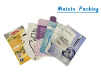 Maixin Laminated Beauty Make up Aluminum Foil Bag Cosmetics Facial Mask Bag