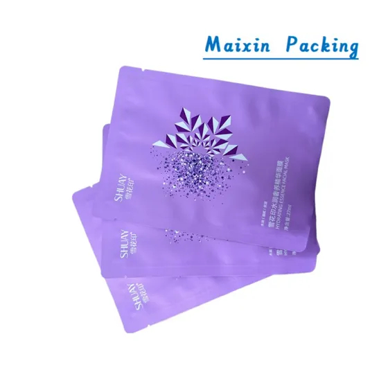Cream mask pouch