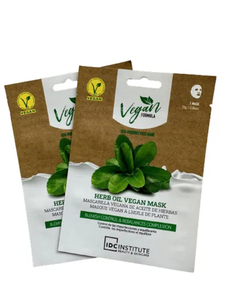 Charcoal mask sachet