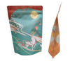 Stand Up Zipper Powder Nuts Slice Spicy Dry Food Fruit Bag with Window
