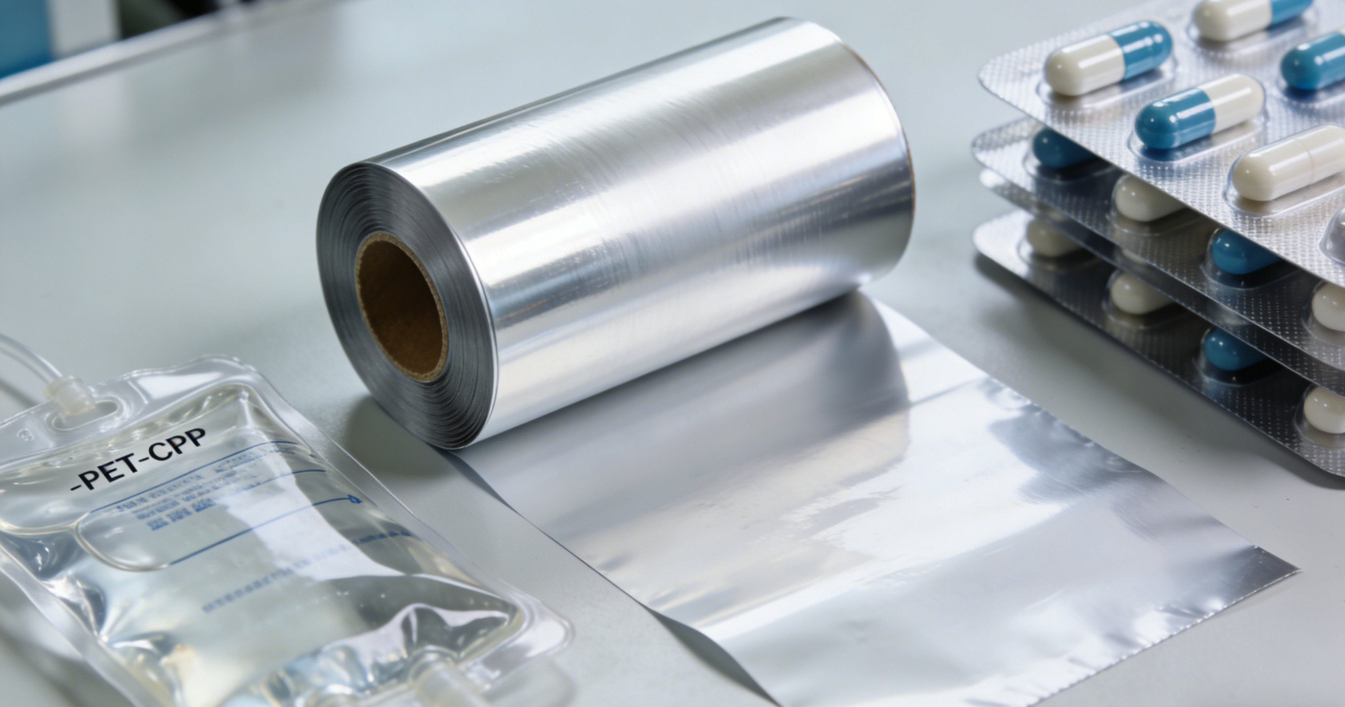 Aluminum roll films