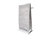 Custom Design Stand up Zipper Pouch Flat Bottom Gusset Side Al Film Food Packaging Bag