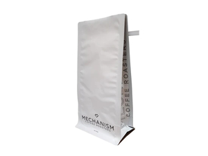 Custom Design Stand up Zipper Pouch Flat Bottom Gusset Side Al Film Food Packaging Bag