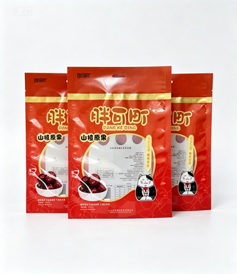 Nut Snack Pouch with Zipper Ziplock 