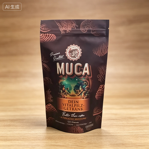 Stand Up Pouch With Zipper For Food Packaging
