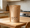 Kraft Paper Stand Up Zipper Bag
