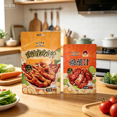 Customized Stand Up Plastic Packaging Food Aluminium Seal Bag - Maixin Packaging