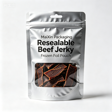 Personalized Meat beef jerky Biodegradable Pouches