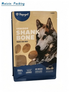  Dry Pet Food Biodegradable Plastic Ziplock Pouches