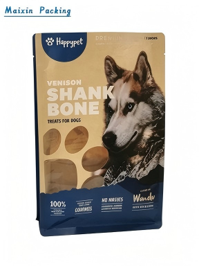  Dry Pet Food Biodegradable Plastic Ziplock Pouches