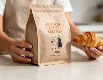 Flat Bottom Eight-Side Sealed Coffee Pouch Flat Bottom Eight-Side Sealed Coffee Pouch