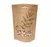 Kraft Paper Stand Up Zipper Bag