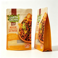 Custom Printed Flat Bottom Pouch for Food