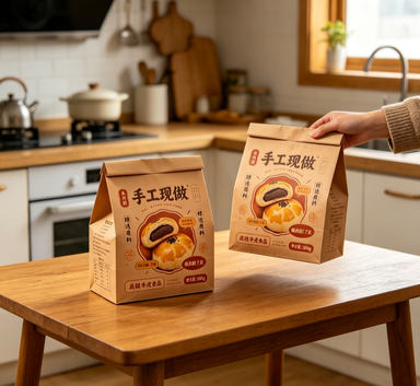 Kraft Paper Food Bag with PE Liner Kraft Paper Food Bag with PE Liner