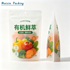 Frosted Plastic Food Bag with Custom Logo