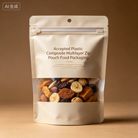 Accepted Plastic Composite Multilayer Zip Pouch Food Packaging - Maixin Packaging