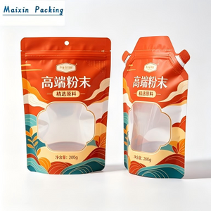 Polythene Bags with Window And Zipper