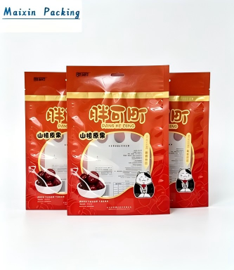 3 side seal bag for snacks and nuts
