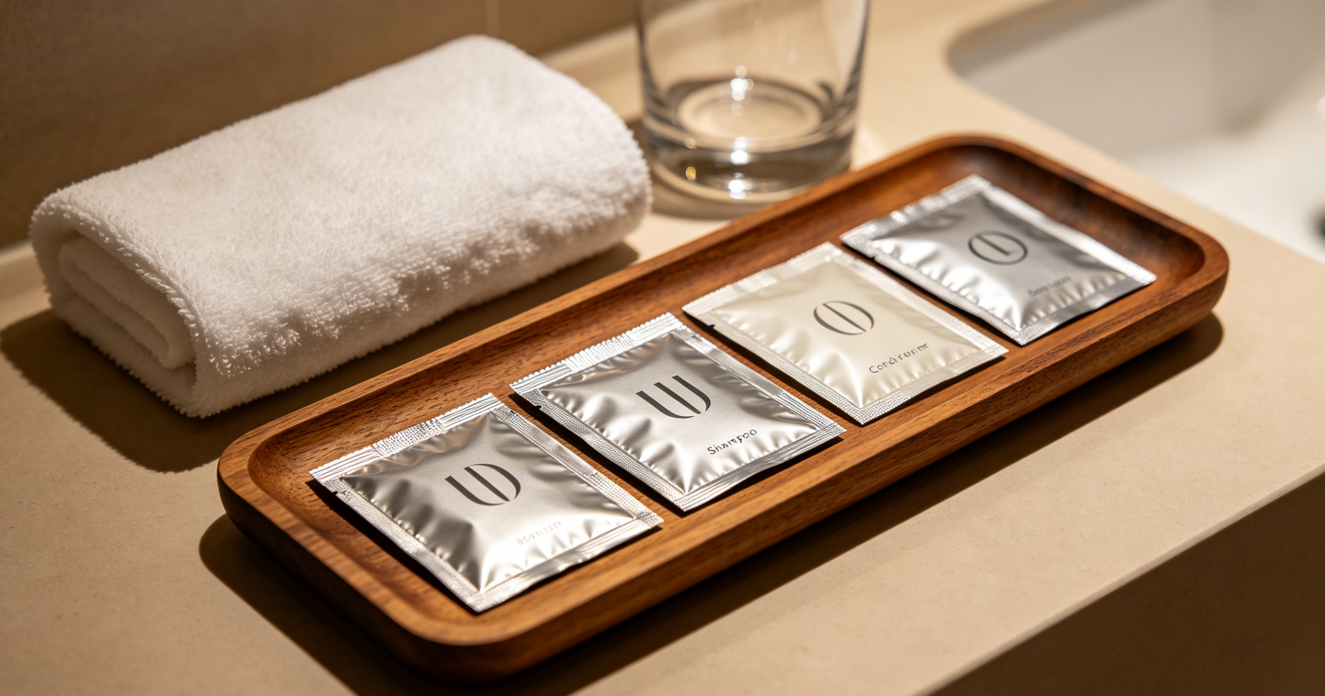 Aluminum sachet packaging