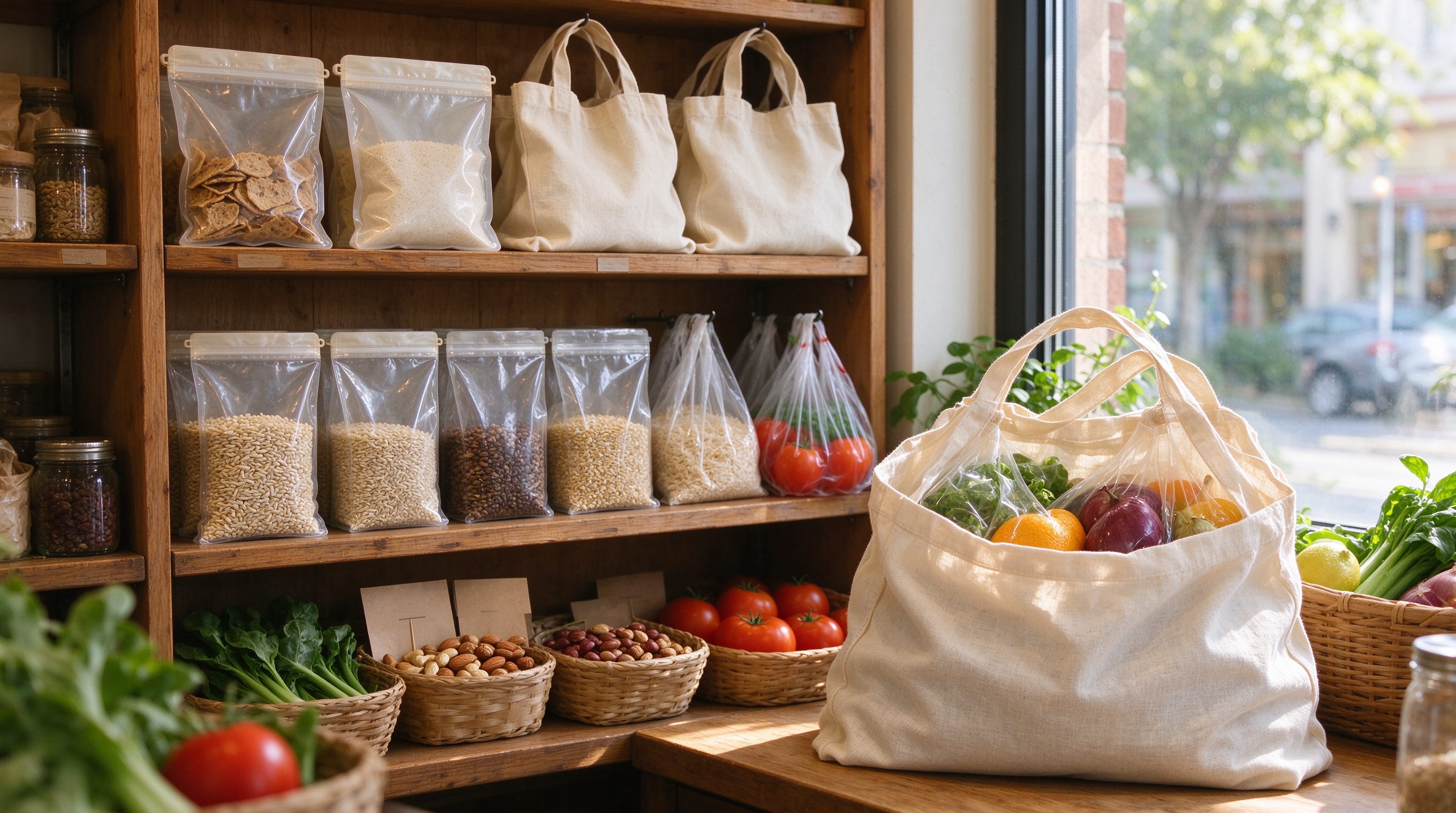 packaging food bags