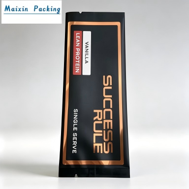 Back Seal Bag With Aluminum For Food Packaging