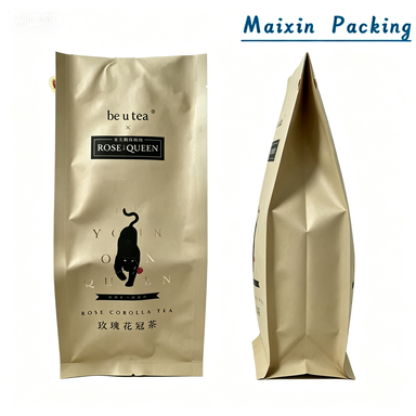 Rose Tea Plastic Bag with Aluminum Easy To Tear